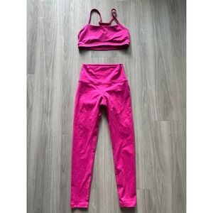 Fleo El Toro Pink Leggings & Sports‎ bra